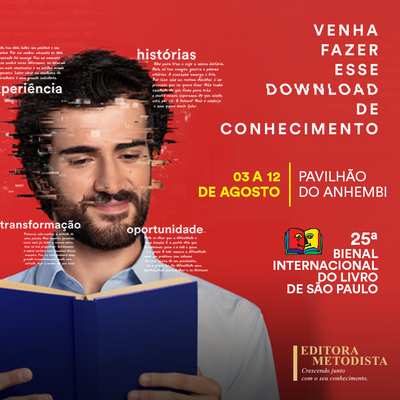 Editora Metodista lança obras na Bienal Internacional do Livro