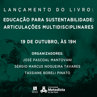 Núcleo de Sustentabilidade realiza live para lançamento de livro